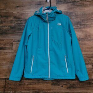 The North Face Windwall Prima Loft Jacket XL Soft Shell Cyan Blue Gorpcore